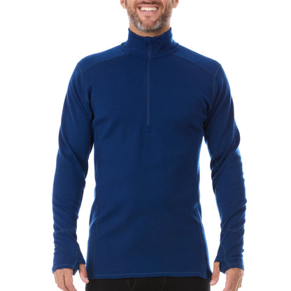 Midweight - Isolation Men's 1/4 Zip 100% Merino Wool - My Men's Shop
