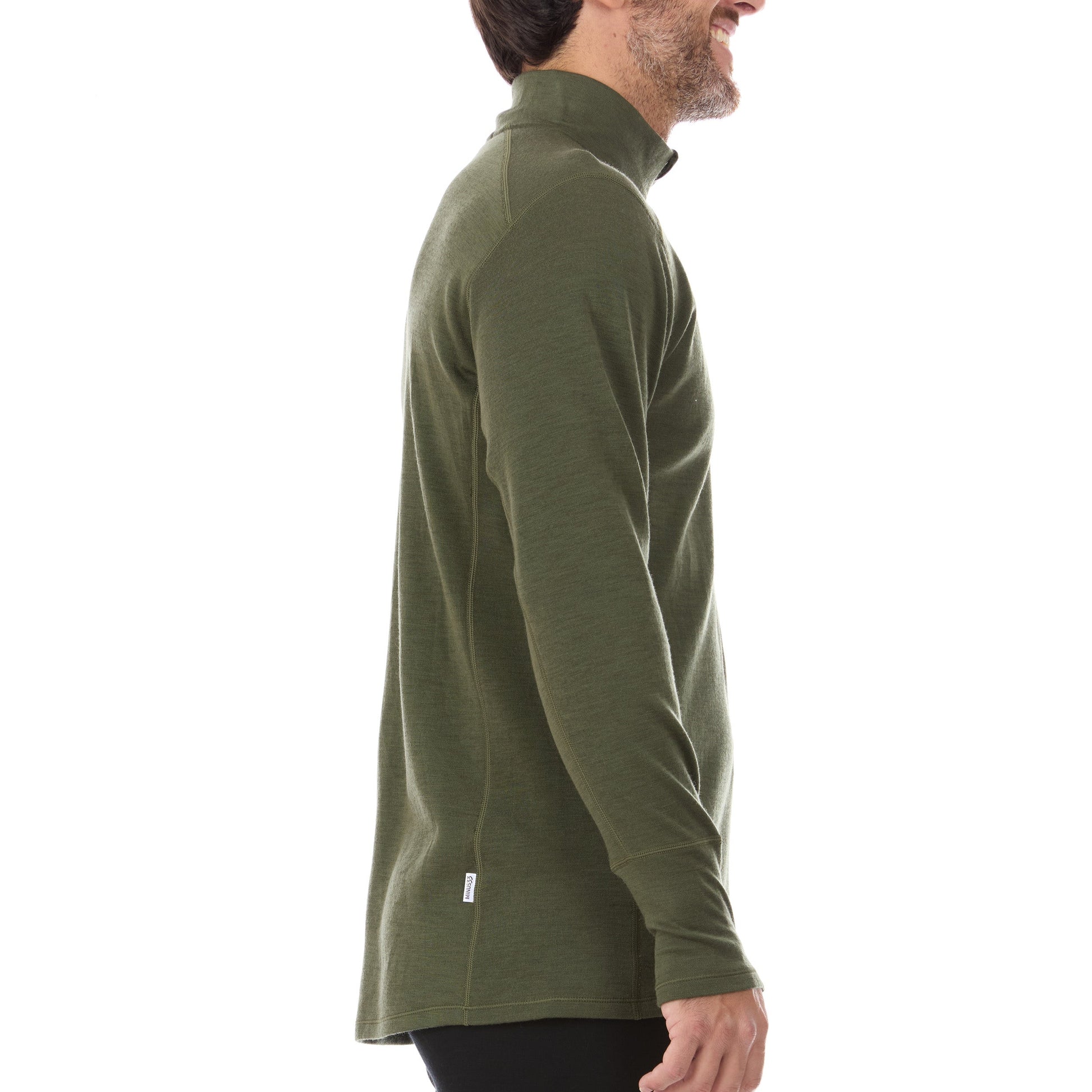 Midweight - Isolation Men's 1/4 Zip 100% Merino Wool - My Men's Shop