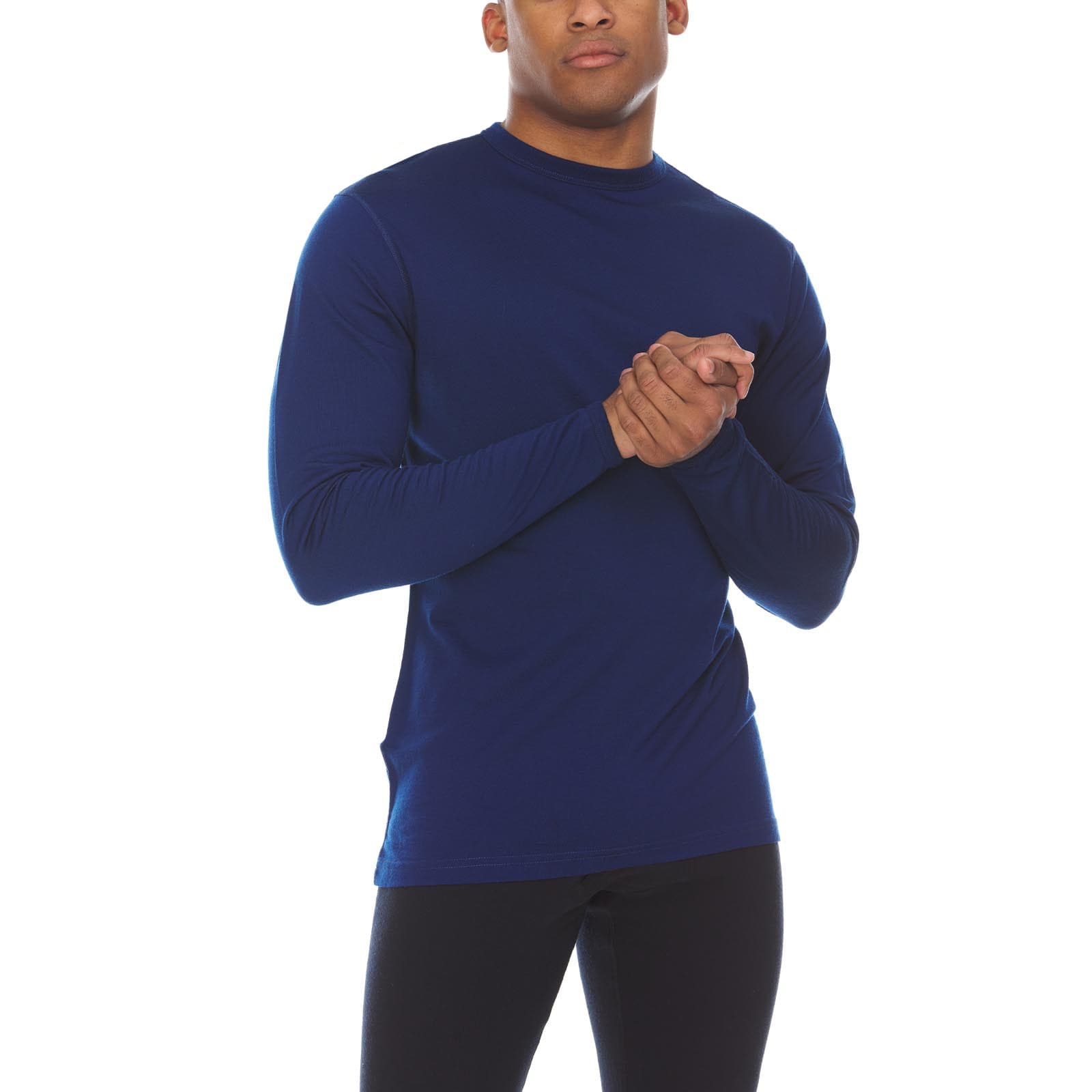 Lightweight - Ticonderoga Men's Crew 100% Merino Wool - My Men's Shop