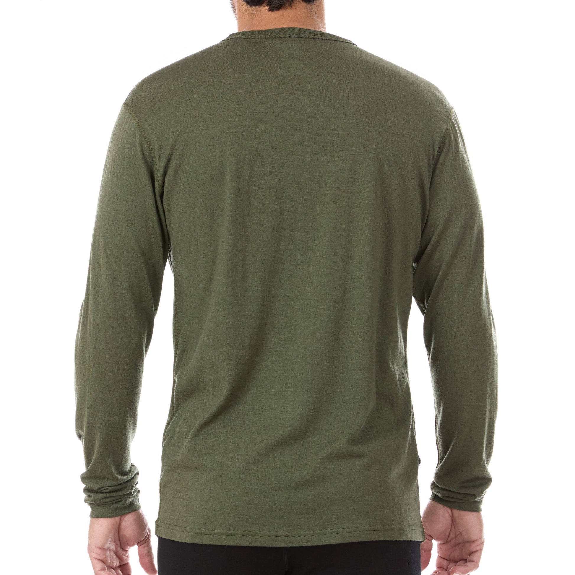 Lightweight - Ticonderoga Men's Crew 100% Merino Wool - My Men's Shop