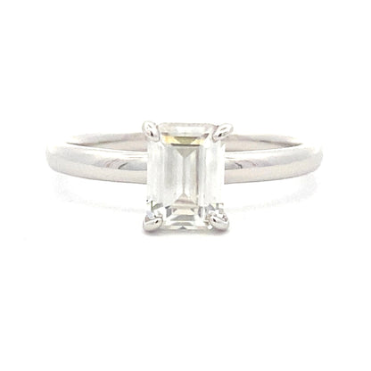 Moissanita de .98ct Plata Esterlina