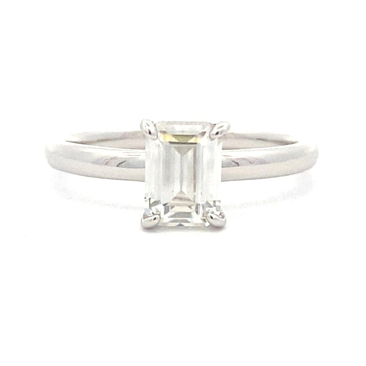 Moissanita de .98ct Plata Esterlina