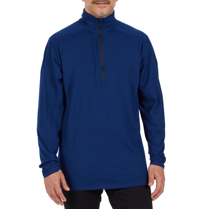 Micropolar de Lana para Hombre con Cremallera de 1/4 Woolverino