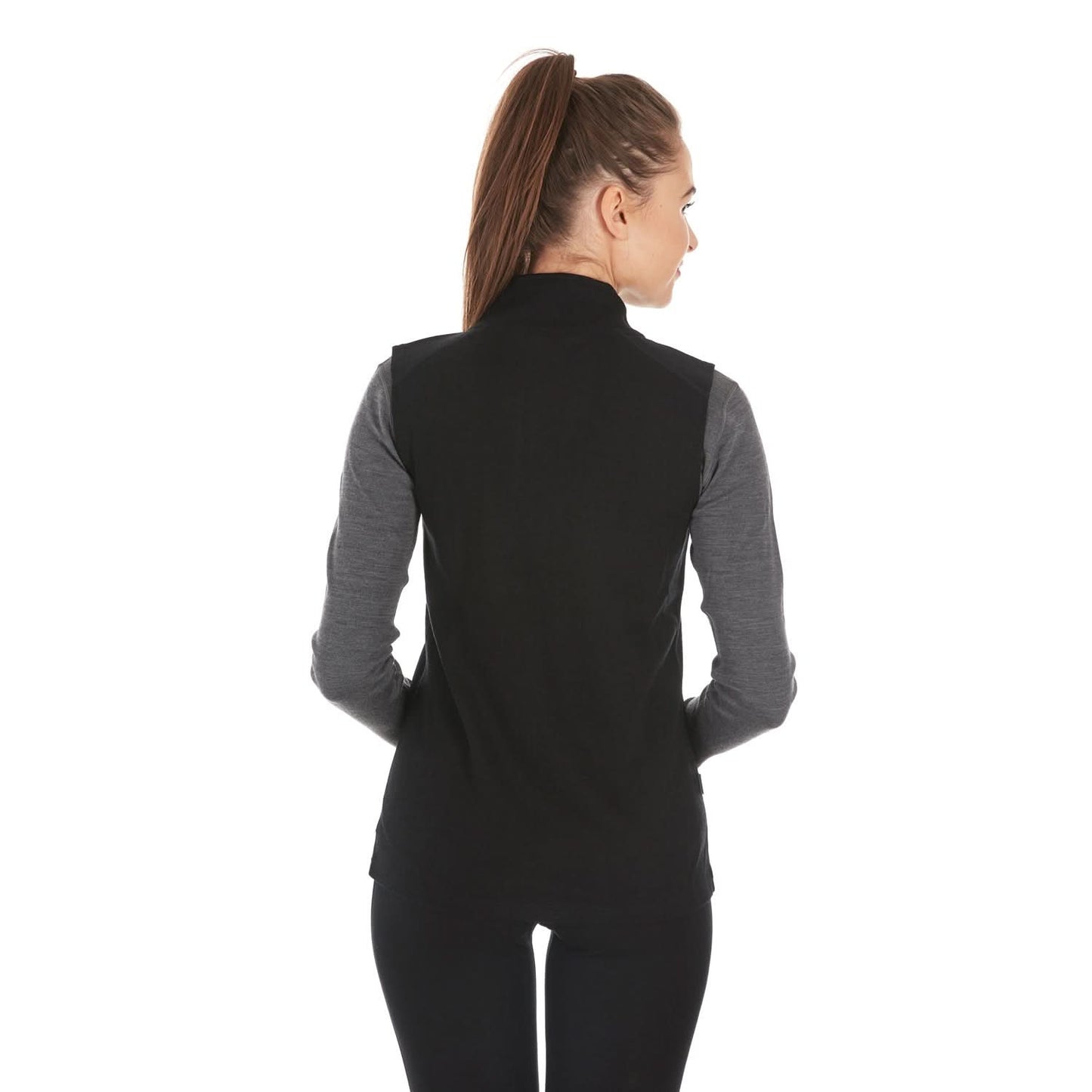 Women's Heavyweight Wool Vest - 100% Merino Wool