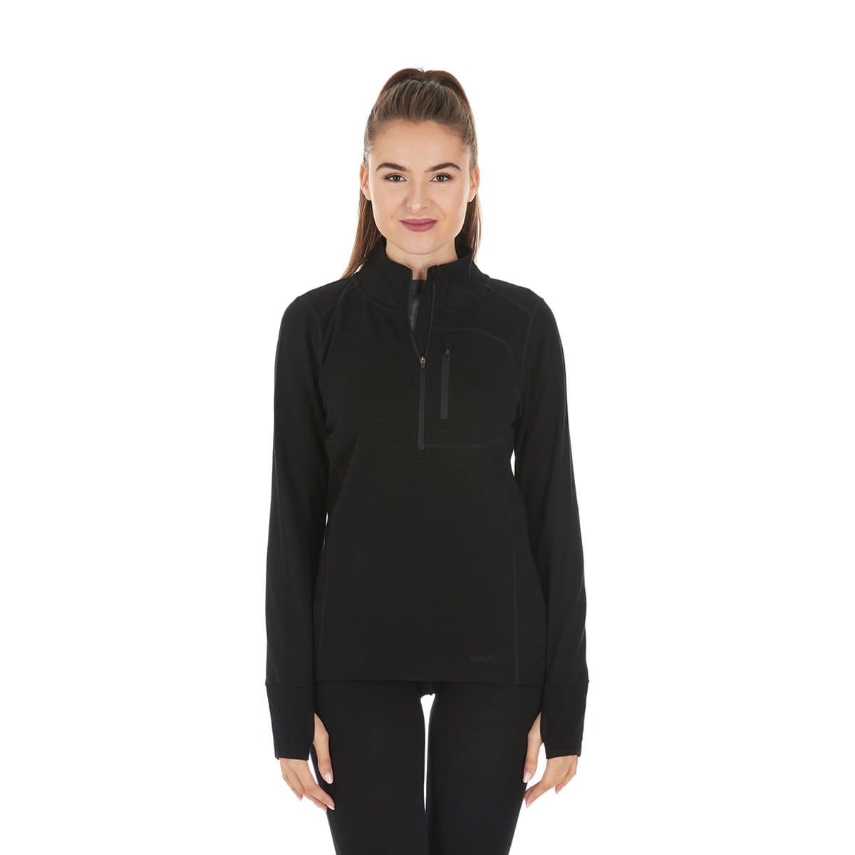 Expedition - Women's Wool 1/4 Zip Wilderness - My Men's Shop