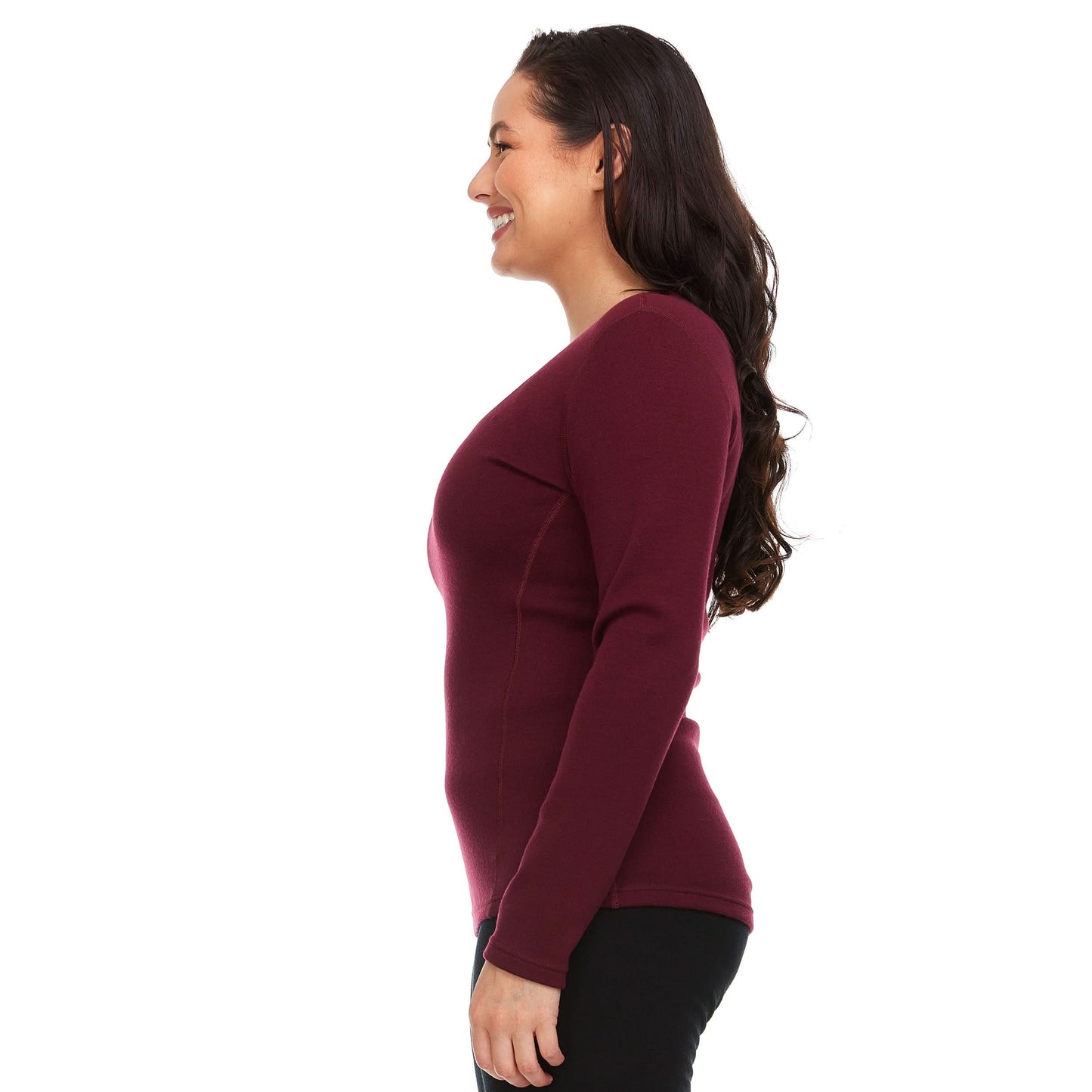 Heavyweight - Tanana Women's Crew 100% Merino Wool - My Men's Shop