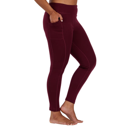 Mallas Térmicas de Lana Gruesa para Mujer - Capa Base Inferior - 100% Lana Merino