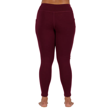 Mallas Térmicas de Lana Gruesa para Mujer - Capa Base Inferior - 100% Lana Merino
