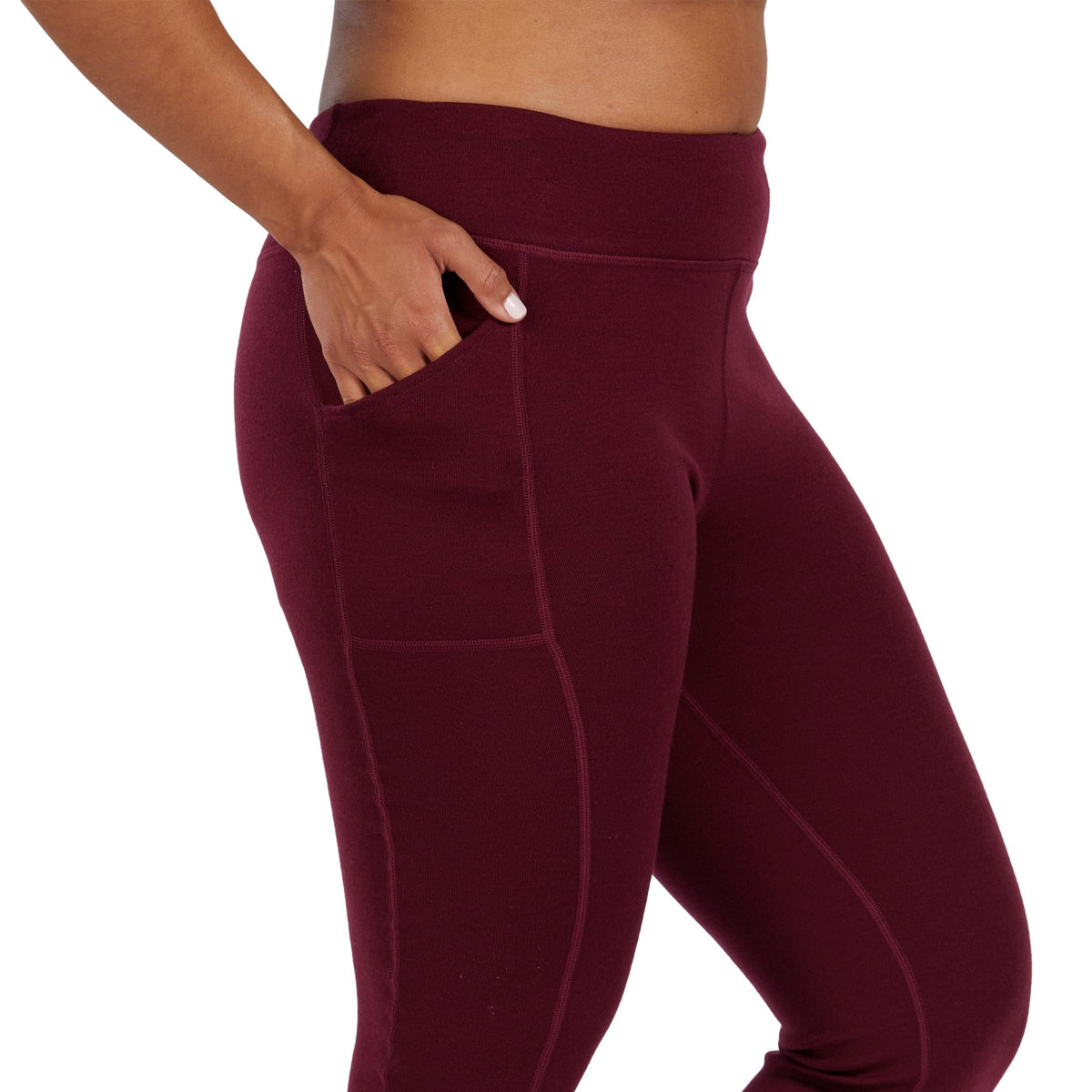 Mallas Térmicas de Lana Gruesa para Mujer - Capa Base Inferior - 100% Lana Merino