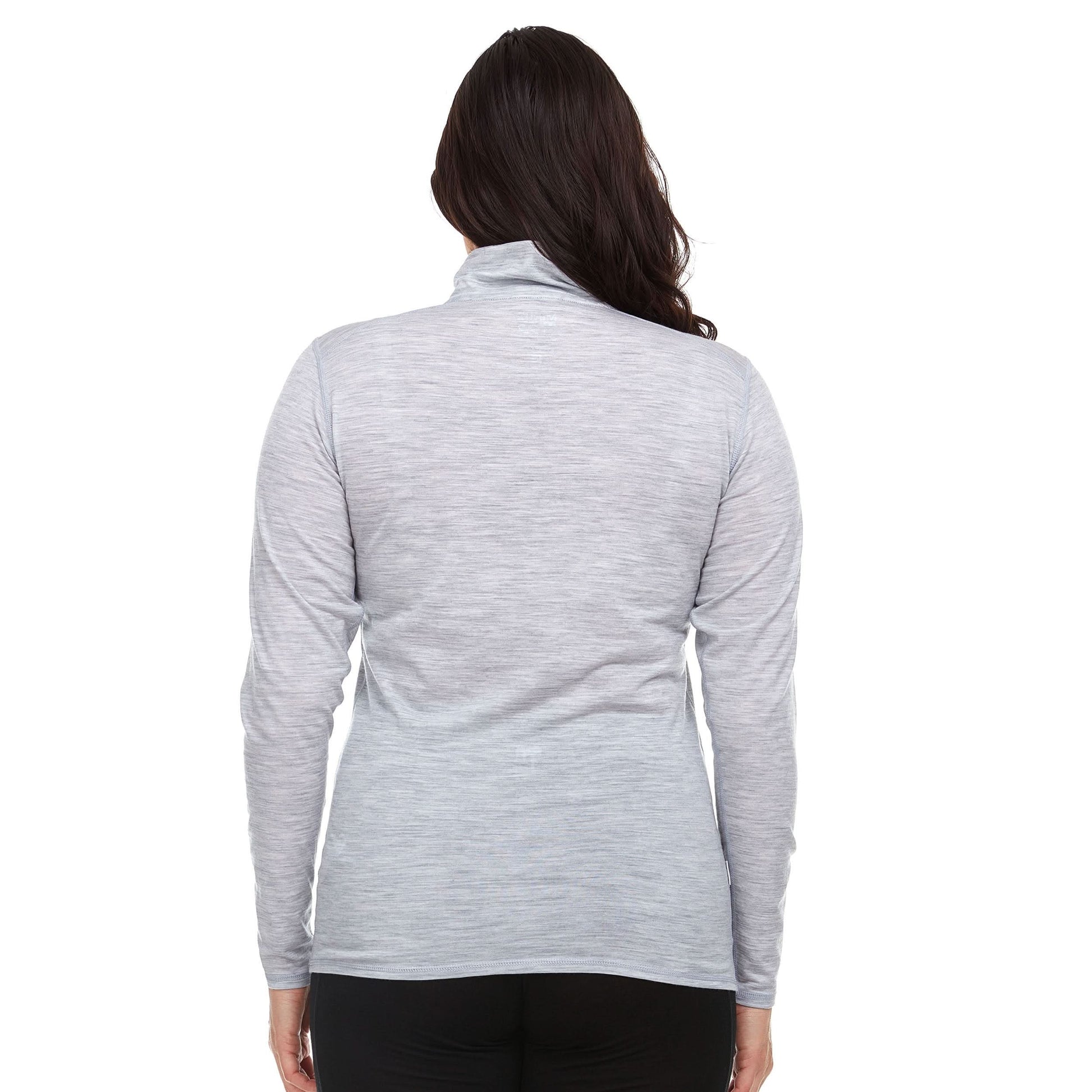 Microweight - Women's Wool 1/4 Zip Woolverino - My Men's Shop