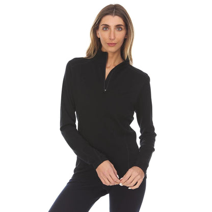 Midweight - Sequoia Women's 1/4 Zip 100% Merino Wool - My Men's Shop
