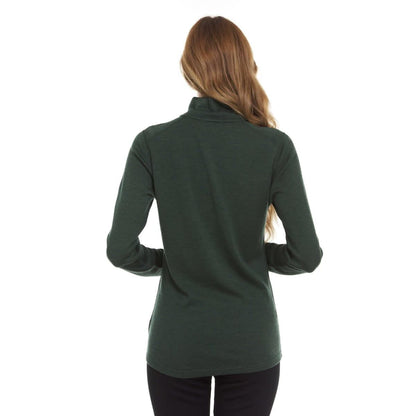 Midweight - Sequoia Women's 1/4 Zip 100% Merino Wool - My Men's Shop