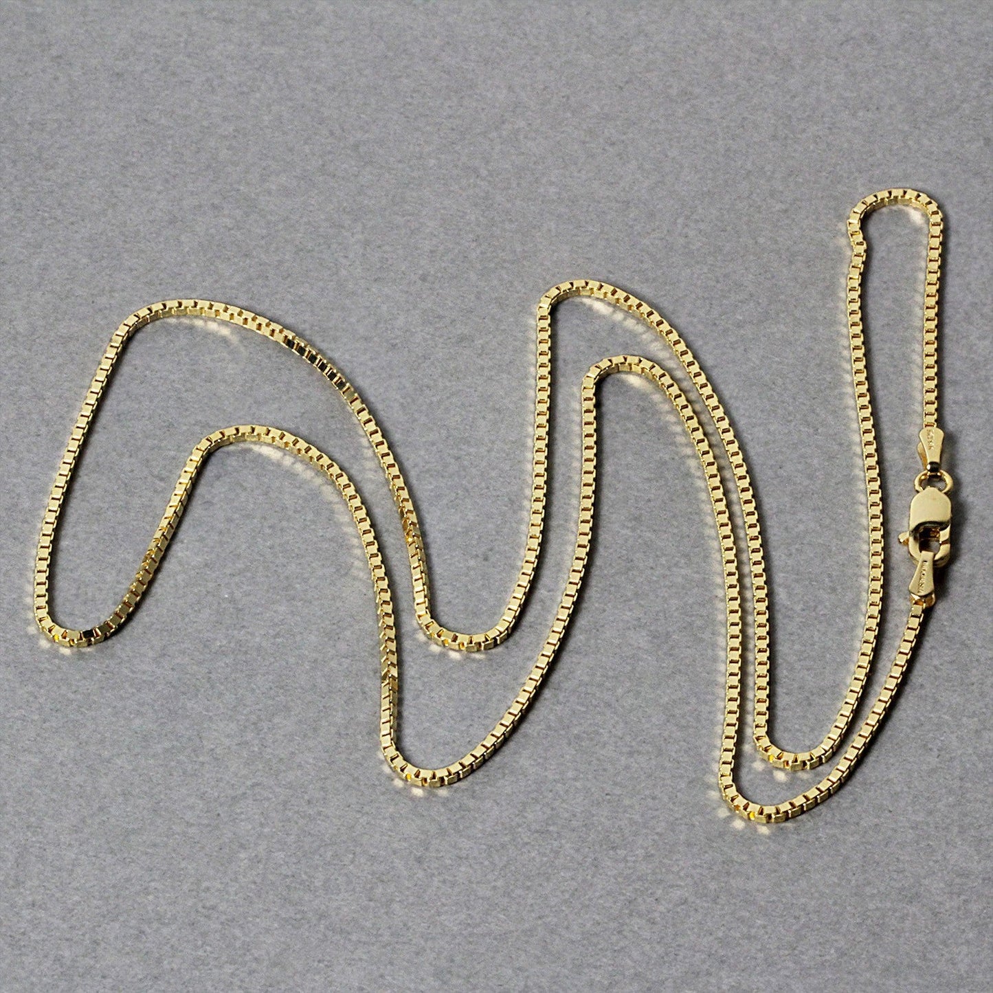Cadena Clásica de Oro Amarillo de 14k, 1.1mm