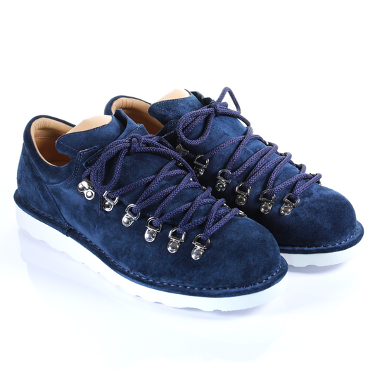 Men's Style Suede Mountain Shoes (Navy) - My Men's Shop
