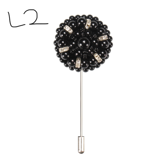 JSLP118 Bejewled Lapel Pin