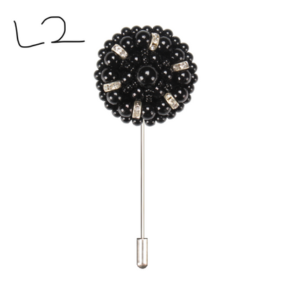 JSLP118 Bejewled Lapel Pin