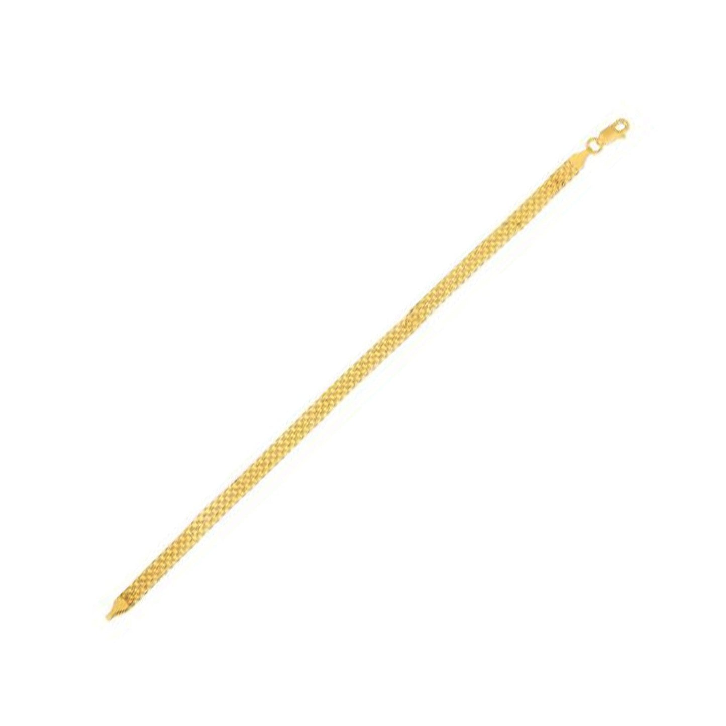 Cadena Bismark de Oro Amarillo de 14k (4.70 mm)