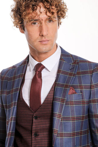Ty-1422 MENS VESTED SUIT - My Men's Shop