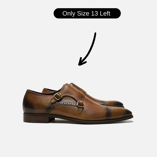 Zerah Double Monk Strap - My Men's Shop