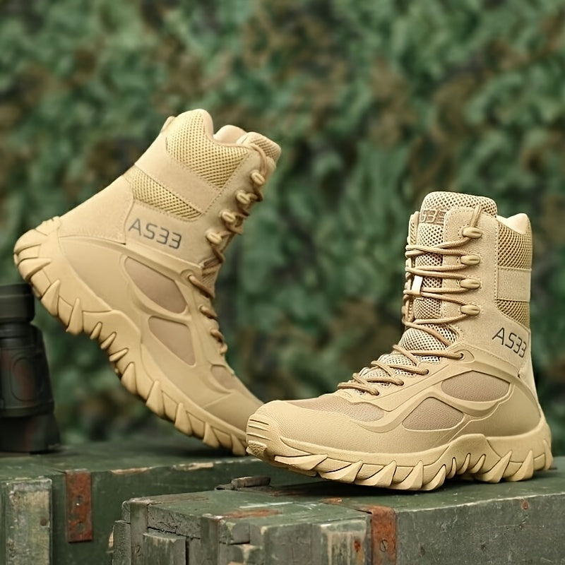 Mens Tactical Snow Boots for Outdoor Winter Adventures - My Men's Shop