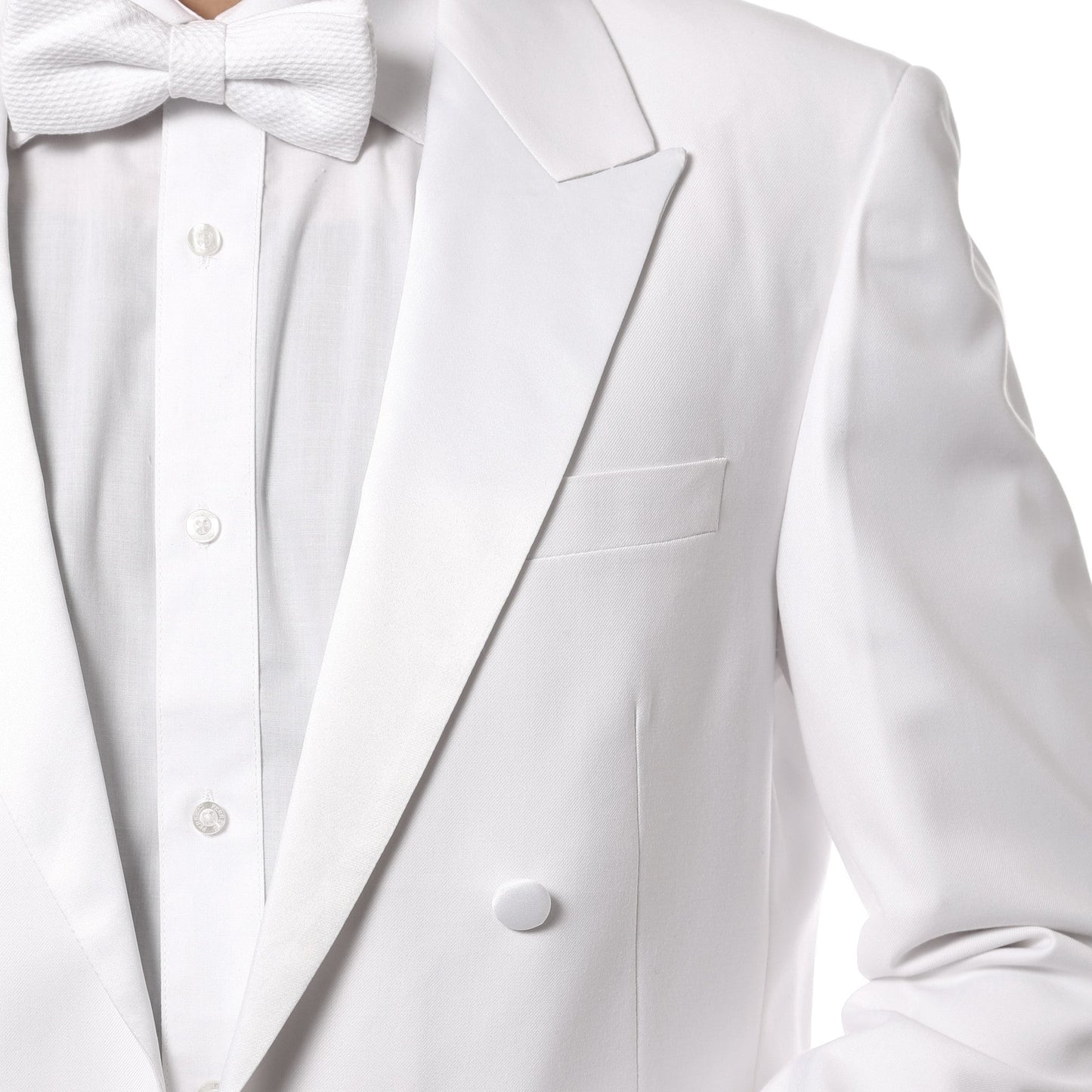 Premium A201 Regular Fit White Tail Tuxedo