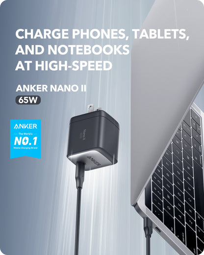 Cargador Anker <b>715</b> (Nano II 65W)