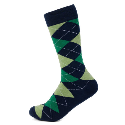 Juego de calcetines con mensaje oculto Argyle