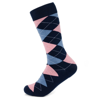 Juego de calcetines con mensaje oculto Argyle
