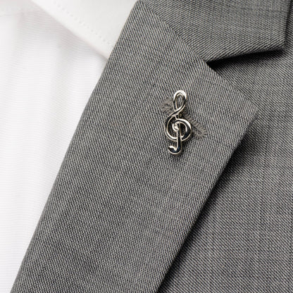 Musical Symbol Lapel Pin - My Men's Shop