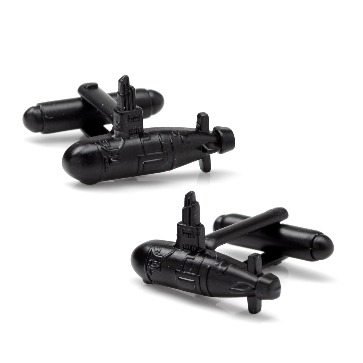US Submarine Black 3D Cufflinks - My Men's Shop