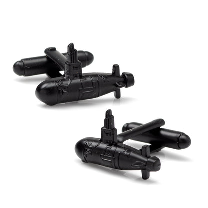 US Submarine Black 3D Cufflinks - My Men's Shop