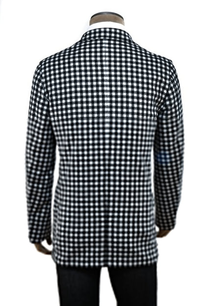 Sartorio Gingham Cashmere Sport Jacket