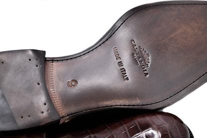 Castangia Crocodile Skin Shoes