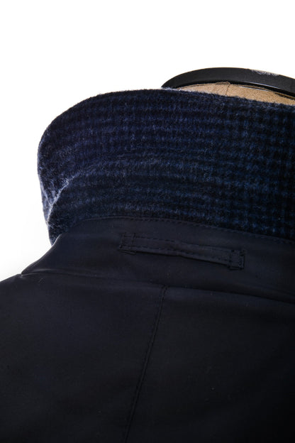 Kired by Kiton Brakk Prince of Wales Cashmere Reversible Jacket