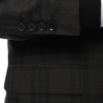 The Ares Plaid Slim Fit Mens Blazer