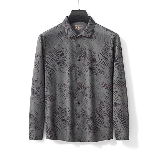 EcoFlex Stitchless LS Shirt CHARCOAL - My Men's Shop