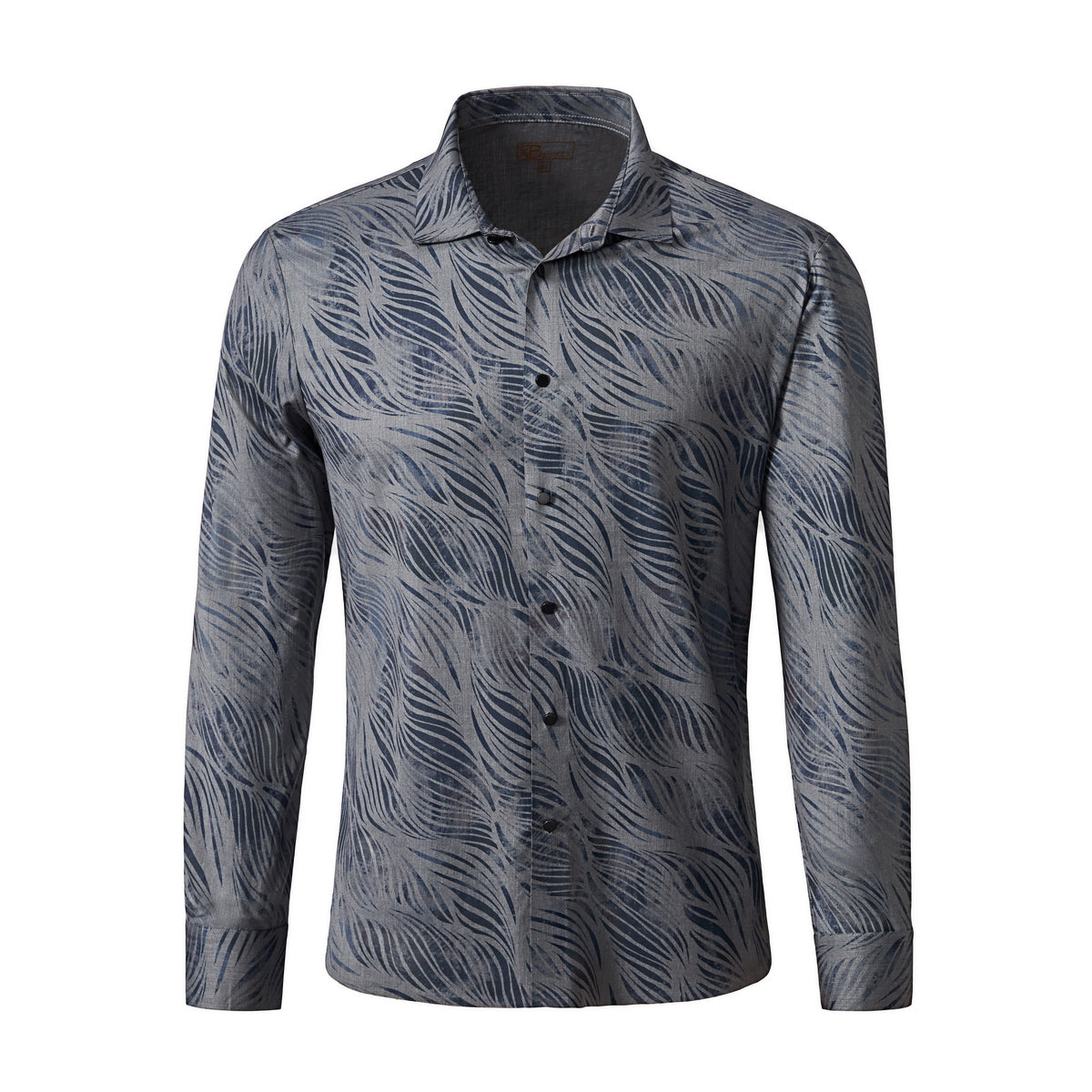 EcoFlex Stitchless LS Shirt NAVY - My Men's Shop