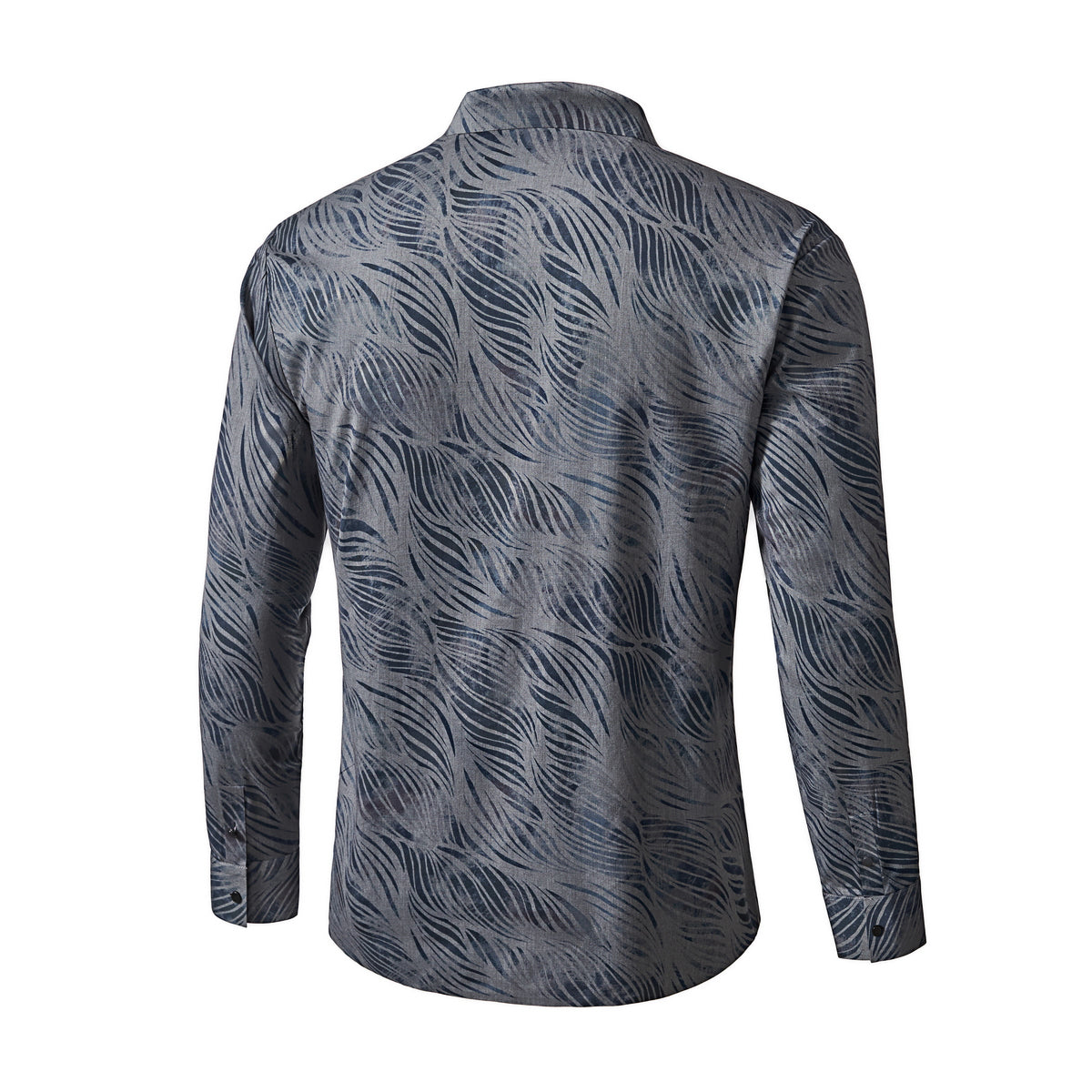 EcoFlex Stitchless LS Shirt NAVY - My Men's Shop
