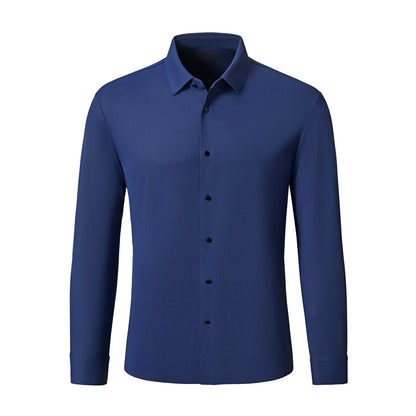 TechFlex Stitchless LS Shirt DARK BLUE - My Men's Shop