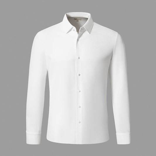 TechFlex Stitchless LS Shirt WHITE - My Men's Shop