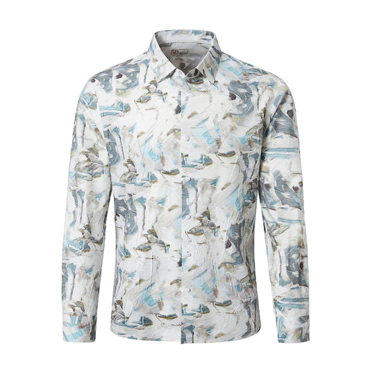 DriftPrint Performance LS Shirt MULTI - My Men's Shop
