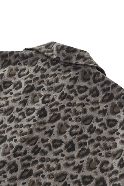 Arden Camp Collar Shirt GREY