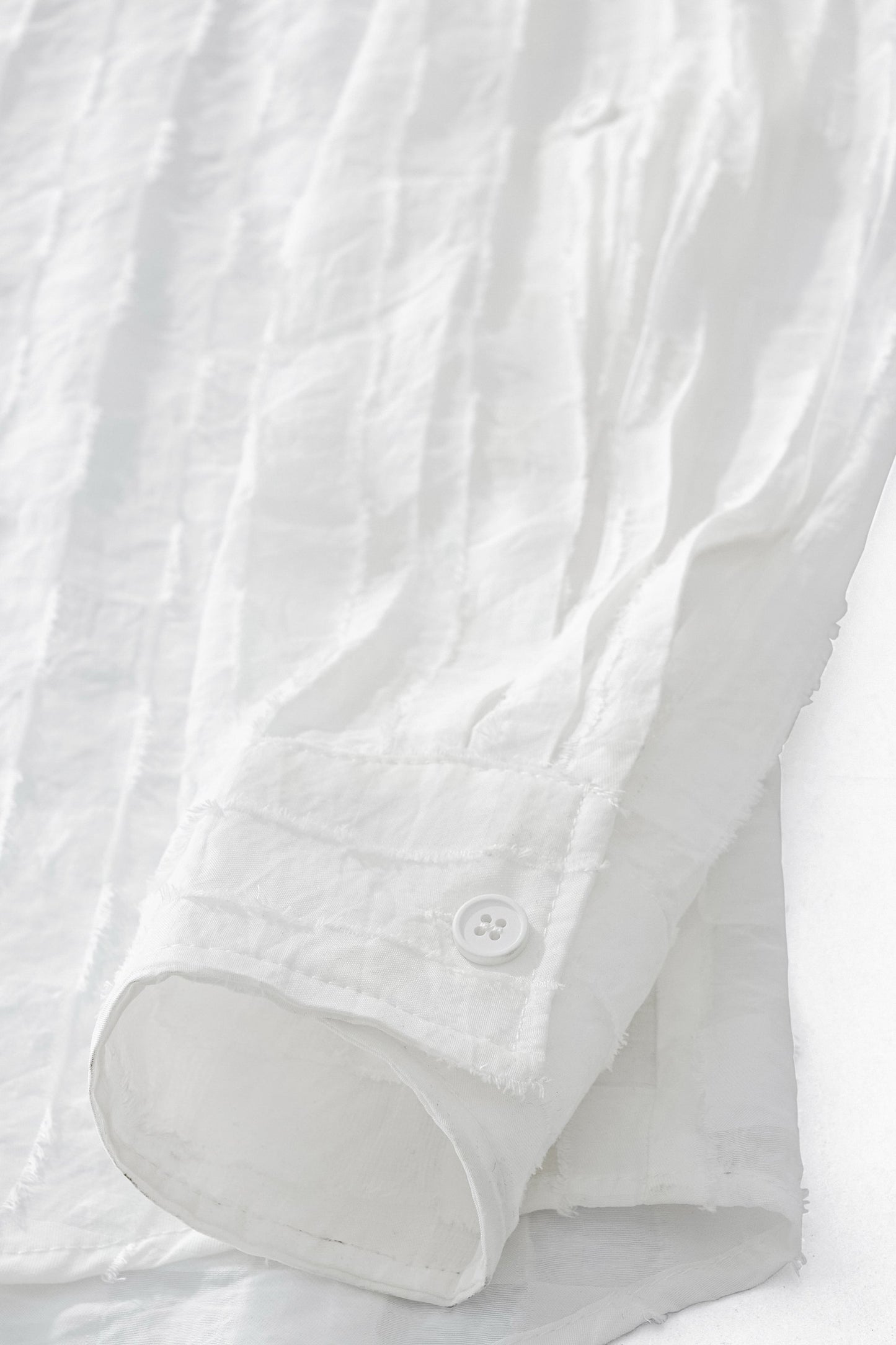 Haven Textured Long Sleeve Shirt WHITE - My Men's Shop