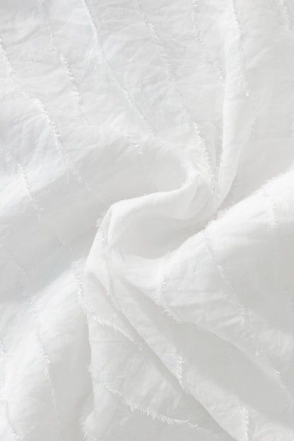 Haven Textured Long Sleeve Shirt WHITE - My Men's Shop