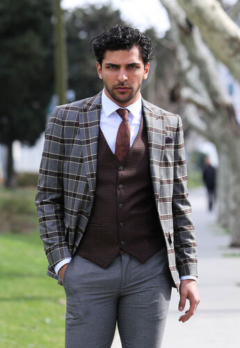 Ty-1422 MENS VESTED SUIT - My Men's Shop