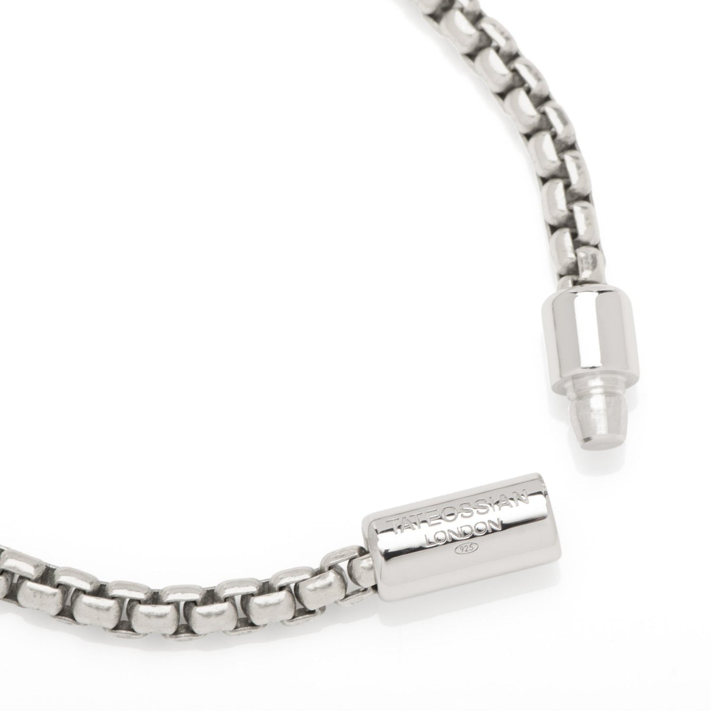 Sterling Silver Pop Sleek Bracelet (18cm) - My Men's Shop
