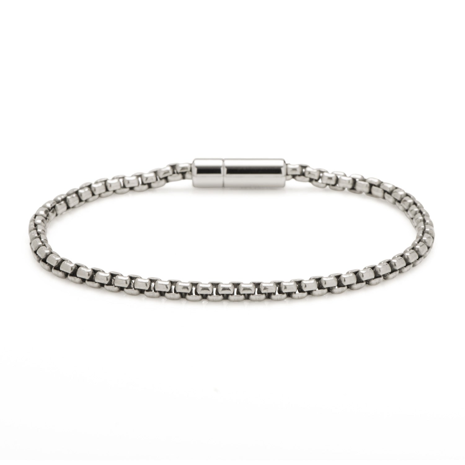 Sterling Silver Pop Sleek Bracelet (18cm) - My Men's Shop