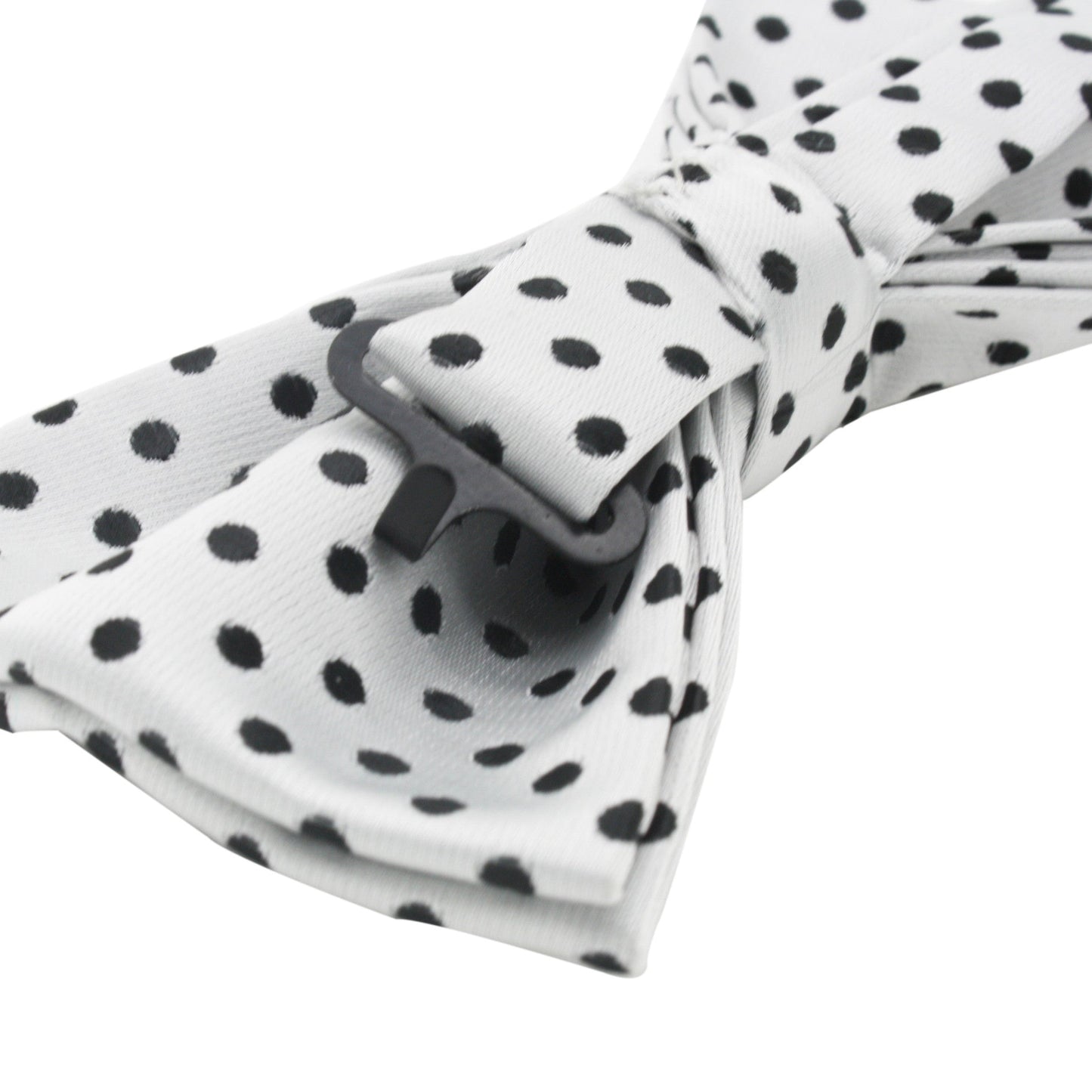 Turner White and Black Polkadot Bow Tie