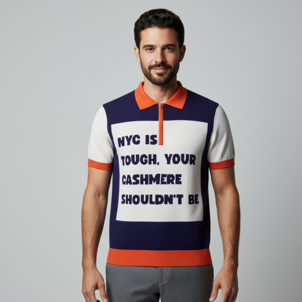 BROOKLYN Cashmere Polo BYMANYC ® New York - My Men's Shop