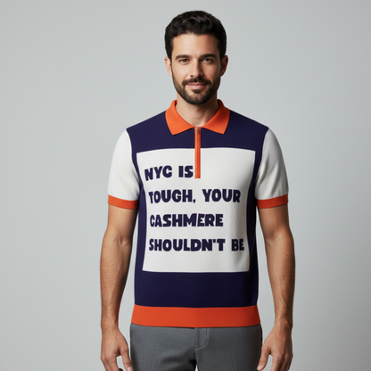 BROOKLYN Cashmere Polo BYMANYC ® New York - My Men's Shop
